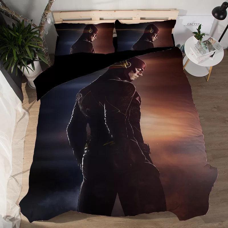 The Flash Barry Allen  #3 Duvet Cover Quilt Cover Pillowcase Bedding Set Bed Home Decor