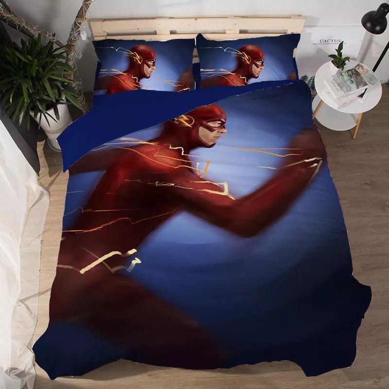 The Flash Barry Allen  #2 Duvet Cover Quilt Cover Pillowcase Bedding Set Bed Home Decor