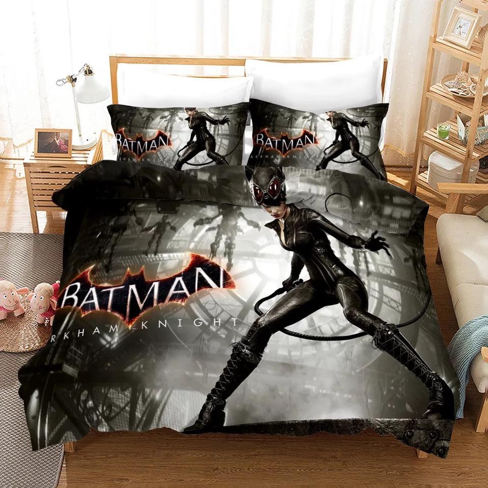 Batman  #1 Duvet Cover Quilt Cover Pillowcase Bedding Set Bed Home Bedroom Decor