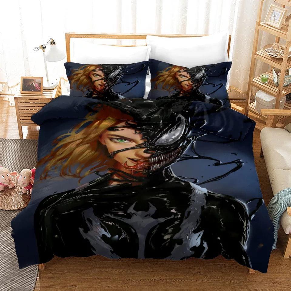 Venom  #4 Duvet Cover Quilt Cover Pillowcase Bedding Set Bed Home Decor