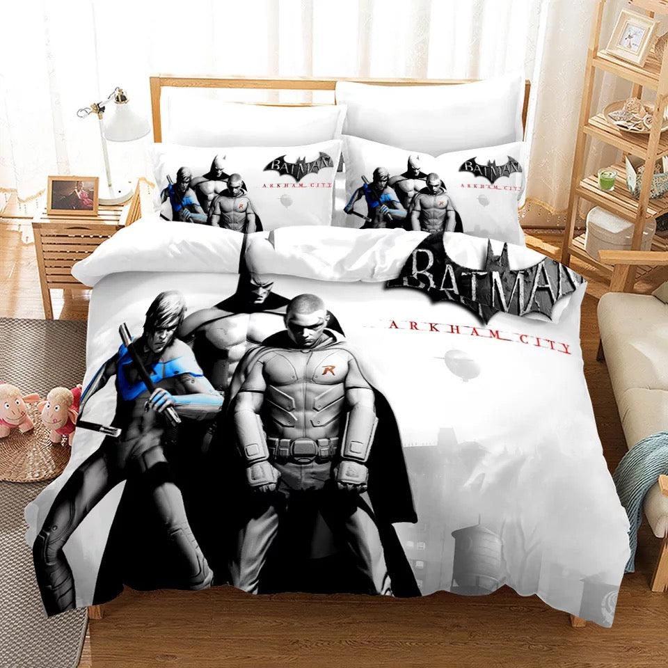 Batman  #3 Duvet Cover Quilt Cover Pillowcase Bedding Set Bed Home Bedroom Decor