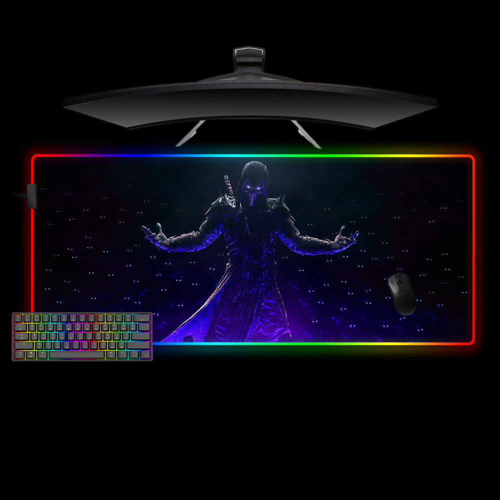 Allleftout Noob Saibot Design Rgb Gaming Mouse Pad, Computer Desk Mat