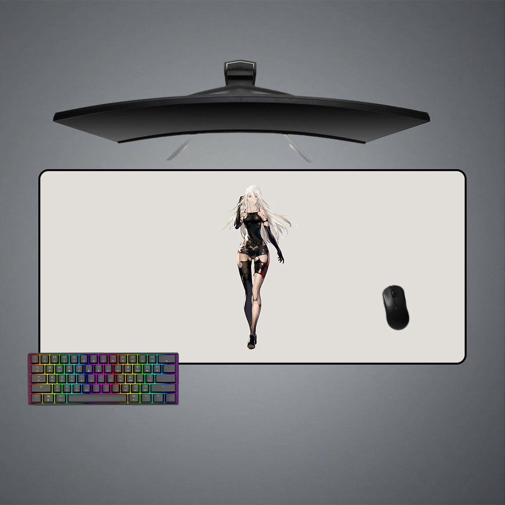 Allleftout Nier Automata A2 Design Gaming Mouse Pad, Computer Desk Mat