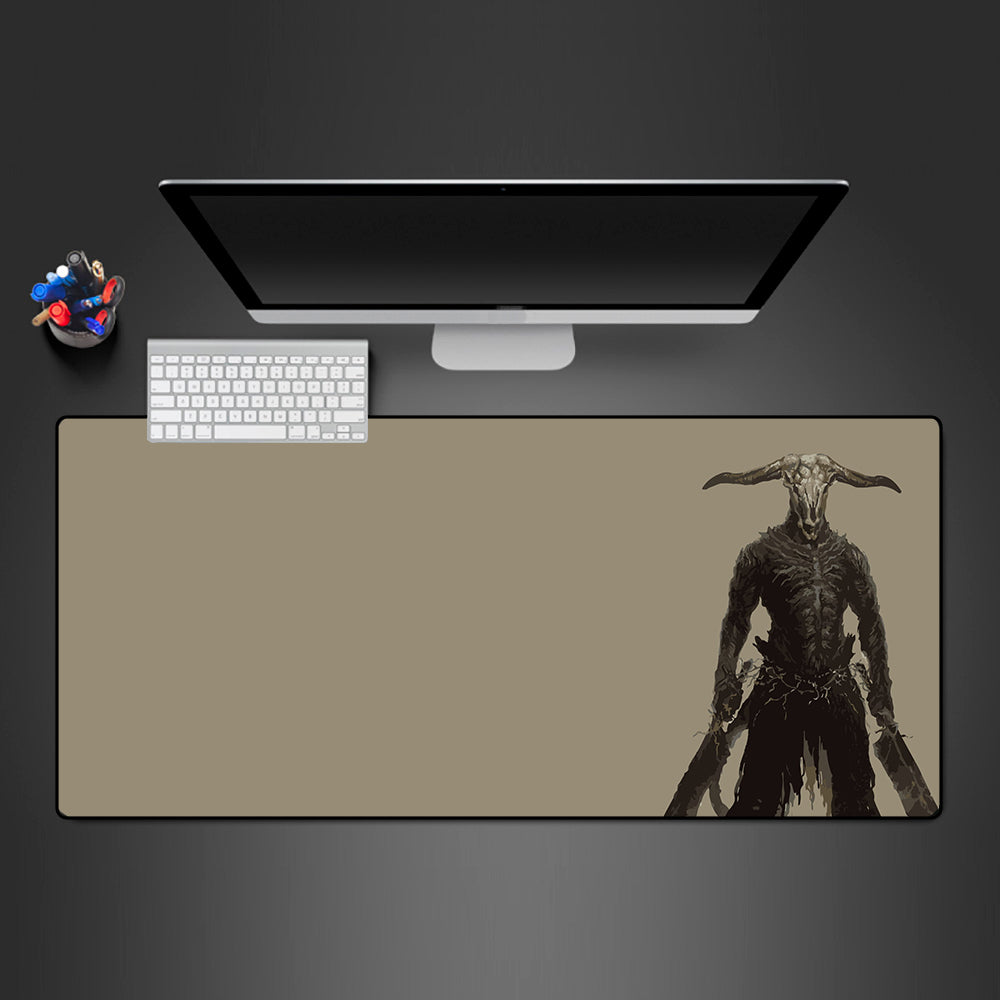 Allleftout Capra Demon Design Gaming Mouse Pad, Computer Desk Mat