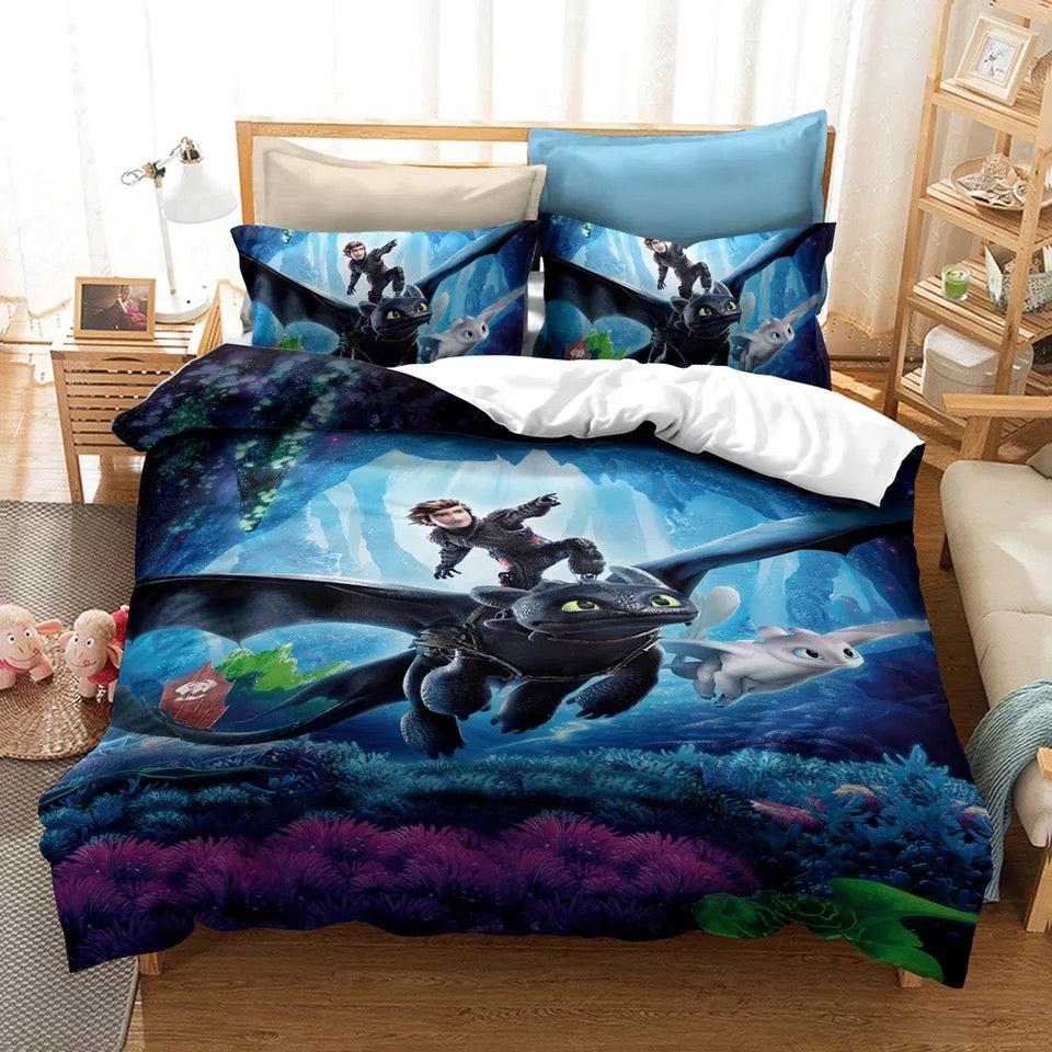 How To Train Your Dragon Hiccup  #14 Duvet Cover Quilt Cover Pillowcase Bedding Set Bed