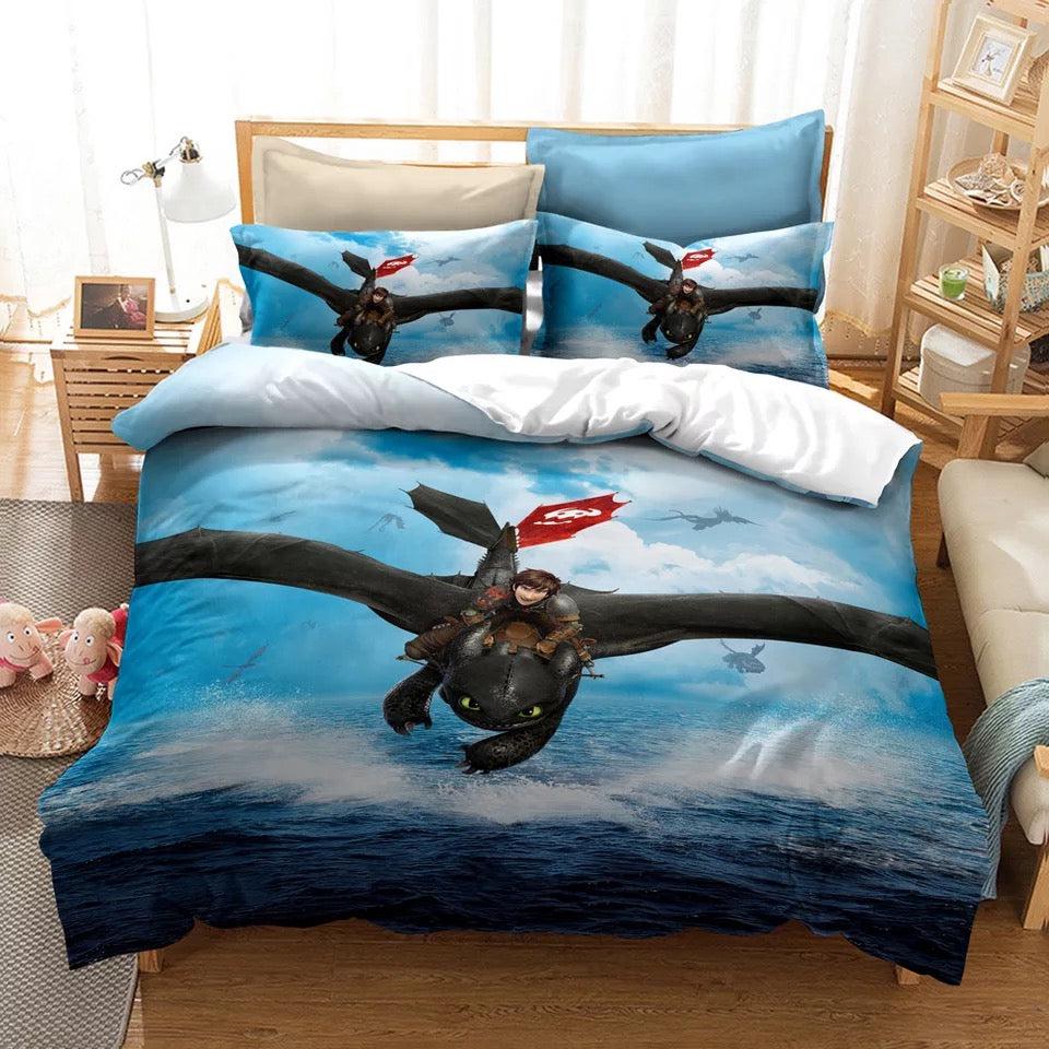 How To Train Your Dragon Hiccup  #18 Duvet Cover Quilt Cover Pillowcase Bedding Set Bed