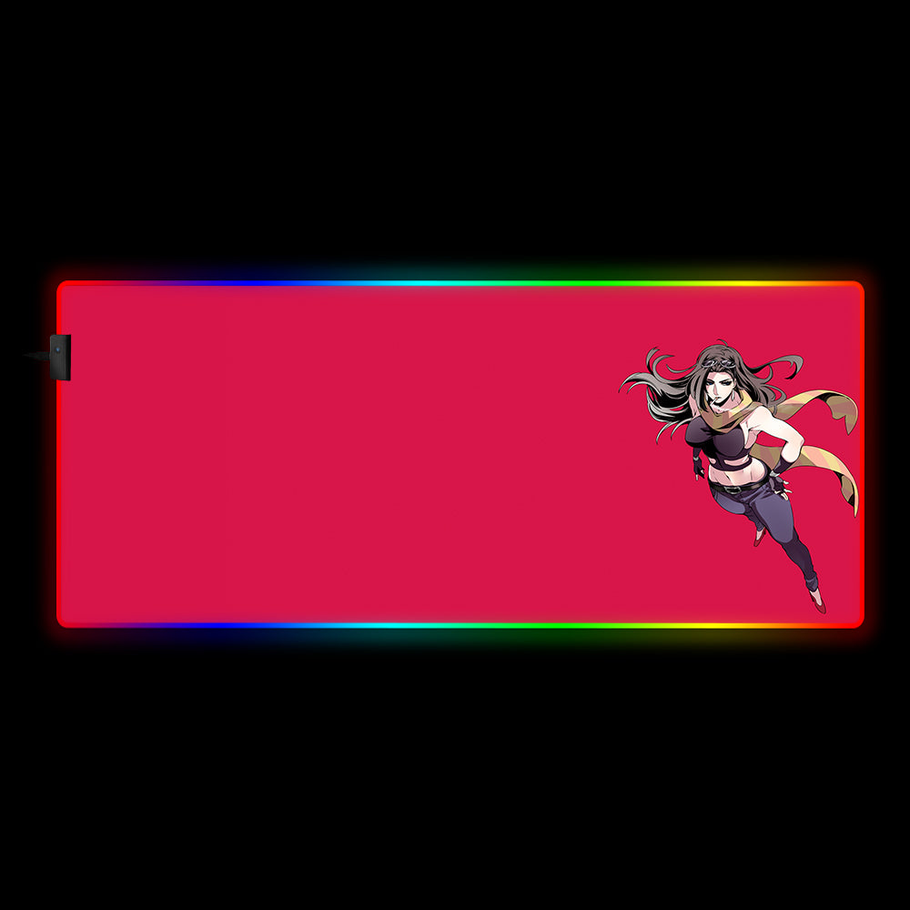 Allleftout Lisa Right Design Rgb Gaming Mouse Pad, Computer Desk Mat