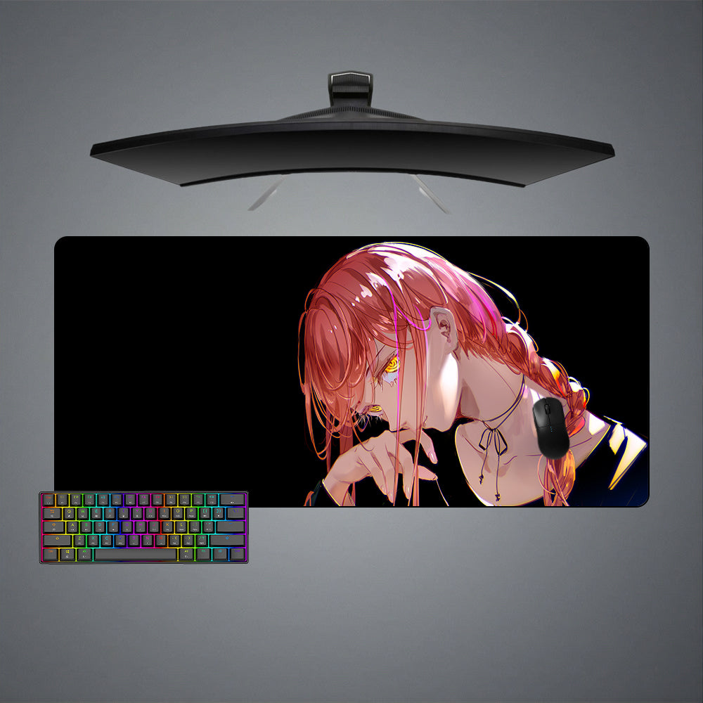 Allleftout Makima Design Gaming Mouse Pad, Computer Desk Mat