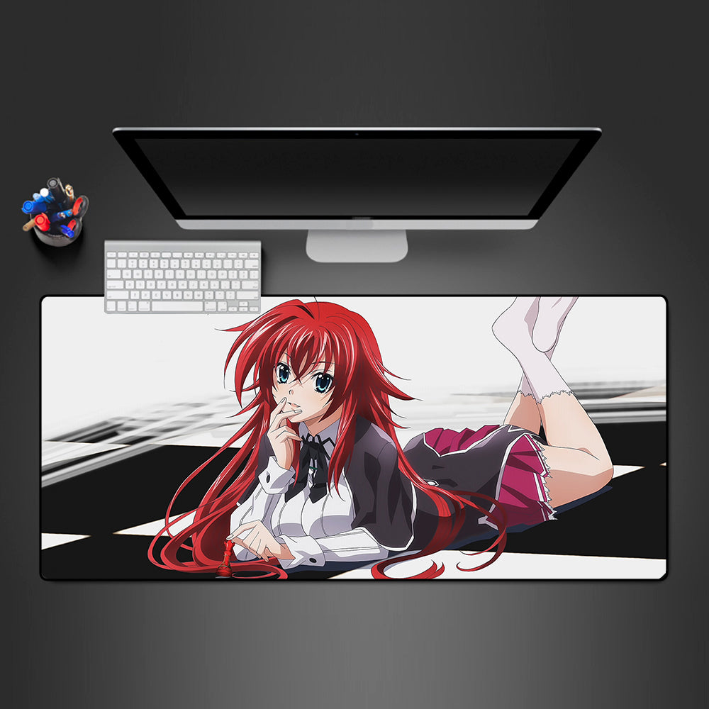 Allleftout Rias Gremory Design Gaming Mouse Pad, Computer Desk Mat