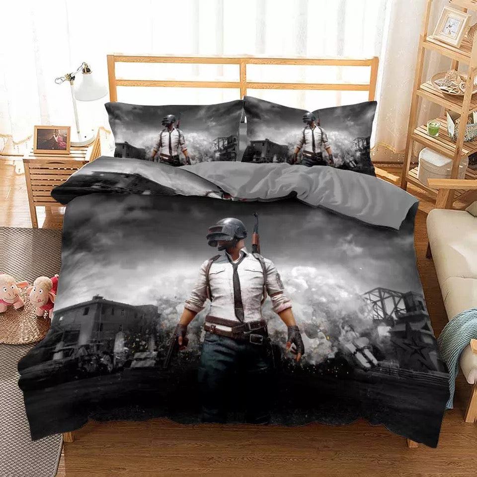 Game Pubg Playerunknowns Battlegrounds  #15 Duvet Cover Quilt Cover Pillowcase Bedding Set Bed Home Decor