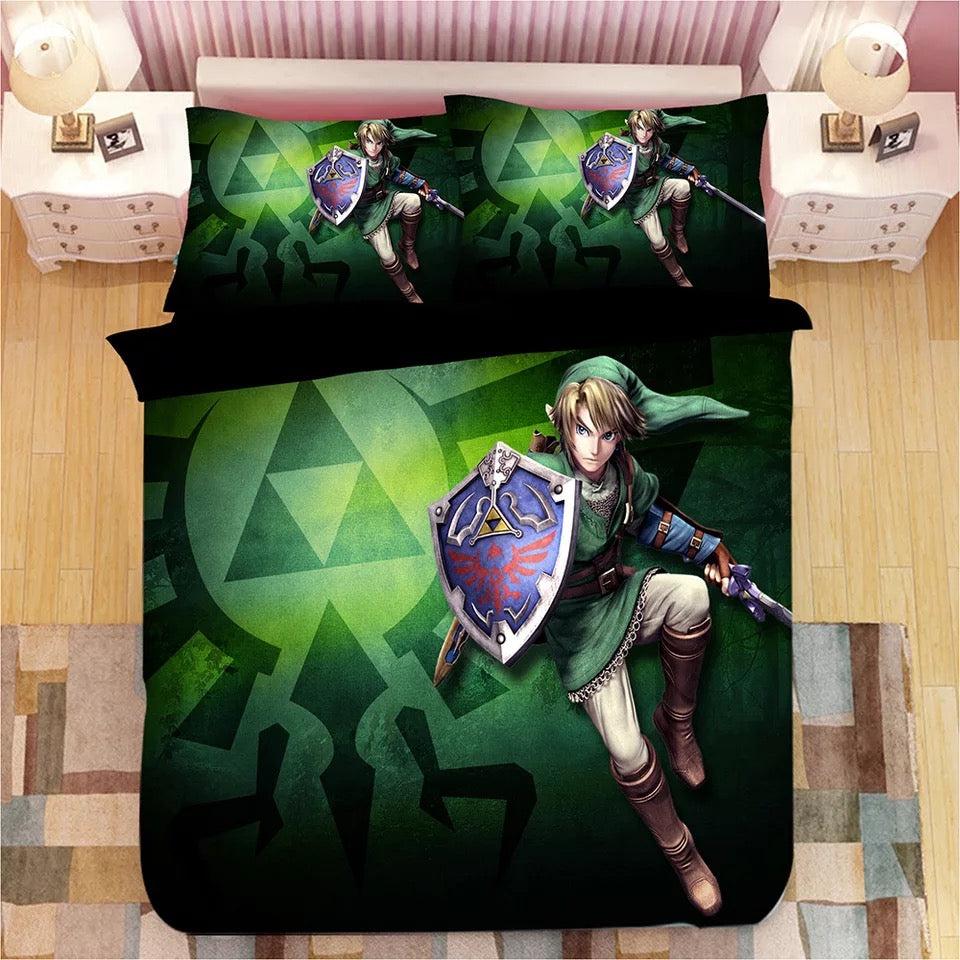 Super Smash Bros. Ultimate Mario  #4 Duvet Cover Quilt Cover Pillowcase Bedding Set Bed Home Bedroom Decor