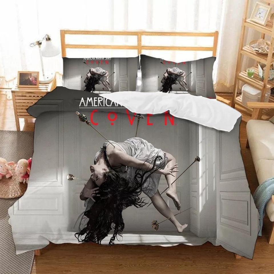 American Horror Story  #5 Duvet Cover Quilt Cover Pillowcase Bedding Set Bed Home Bedroom Decor
