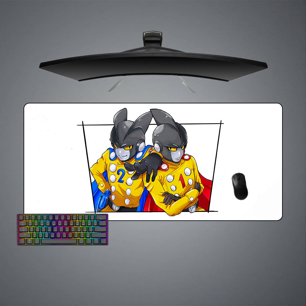 Allleftout Gamma 1 And 2 Design Gaming Mouse Pad, Computer Desk Mat