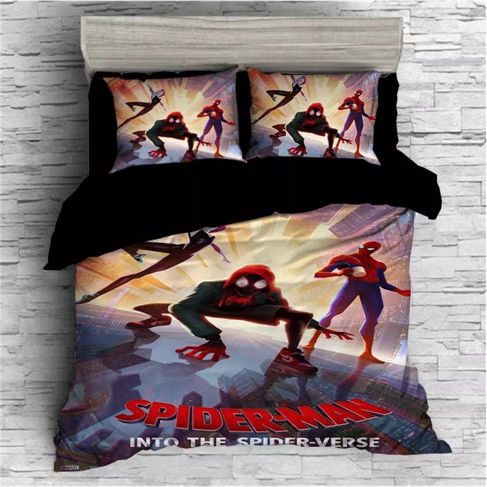 Spider-Man: Into The Spider-Verse Miles Morales  #21 Duvet Cover Quilt Cover Pillowcase Bedding Set