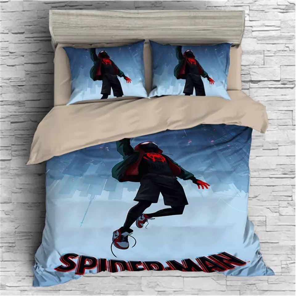 Spider-Man: Into The Spider-Verse Miles Morales  #15 Duvet Cover Quilt Cover Pillowcase Bedding Set