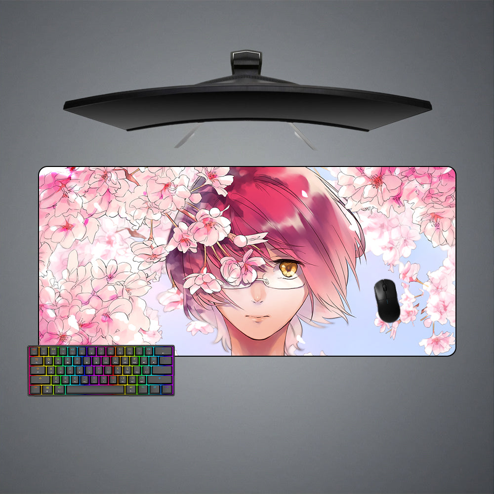 Allleftout Gowther Flowers Design Gaming Mouse Pad, Computer Desk Mat