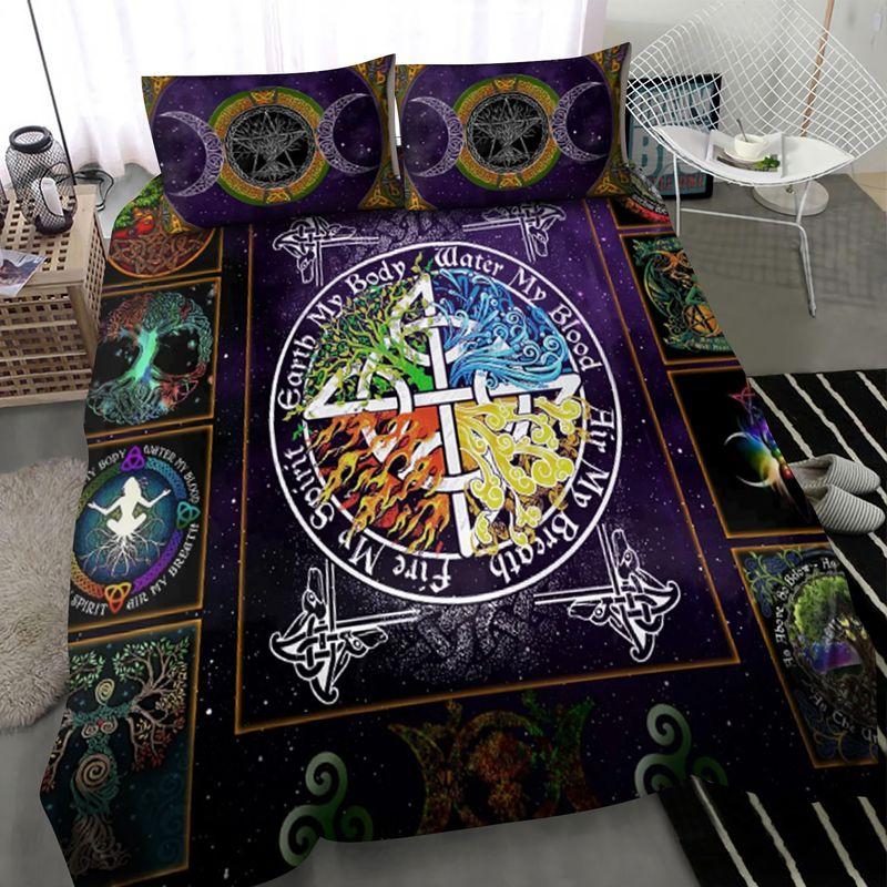Tree Of Life Wicca Bedding Set Tree Of Life Collection Earth My Body