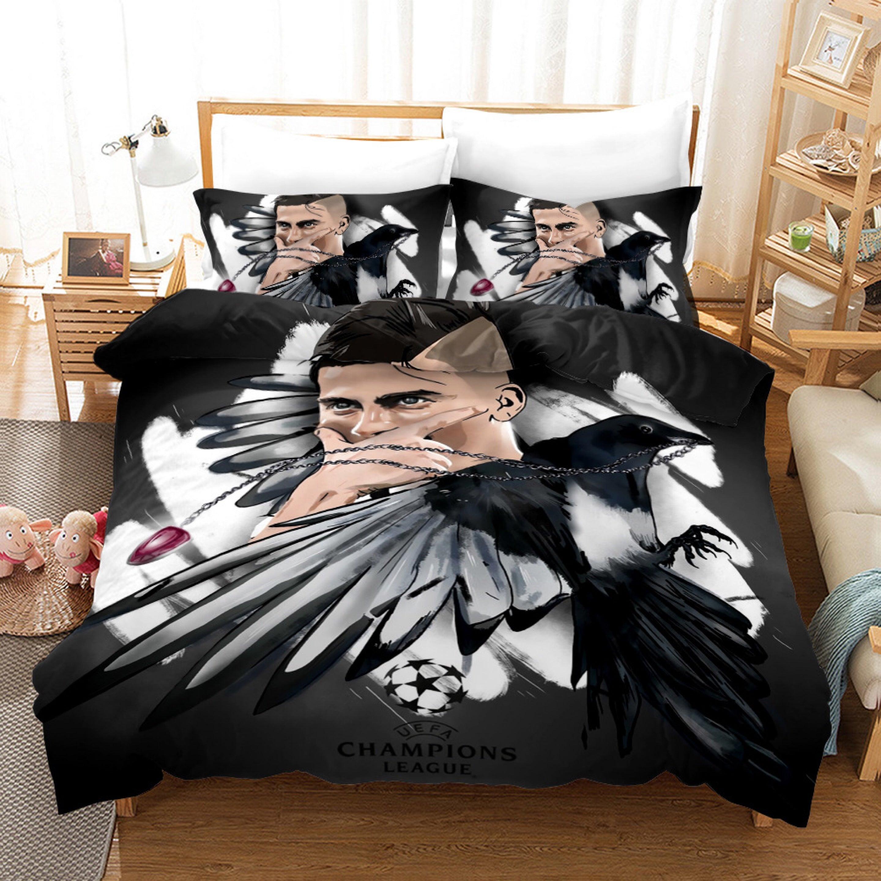 Football  #6 Duvet Cover Quilt Cover Pillowcase Bedding Set Bed Home Decor