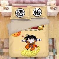 Dragon Ball Z Son Goku  #19 Duvet Cover Quilt Cover Pillowcase Bedding Set Bed Home Bedroom Decor