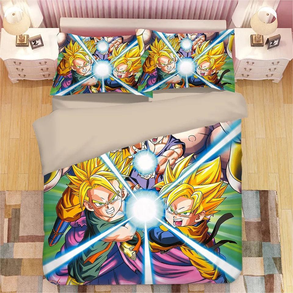 Dragon Ball Z Son Goku  #21 Duvet Cover Quilt Cover Pillowcase Bedding Set Bed Home Bedroom Decor