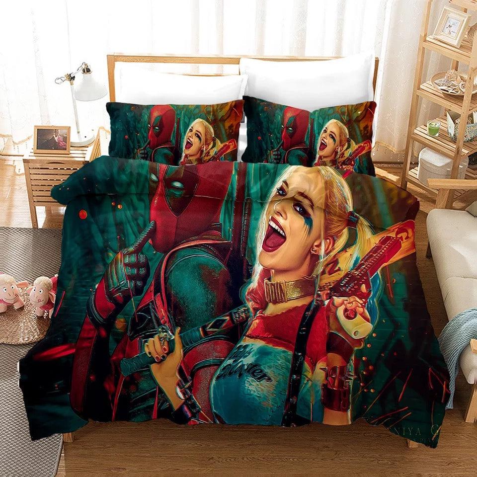 Birds Of Prey Harley Quinn  #4 Duvet Cover Quilt Cover Pillowcase Bedding Set Bed Home Bedroom Decor