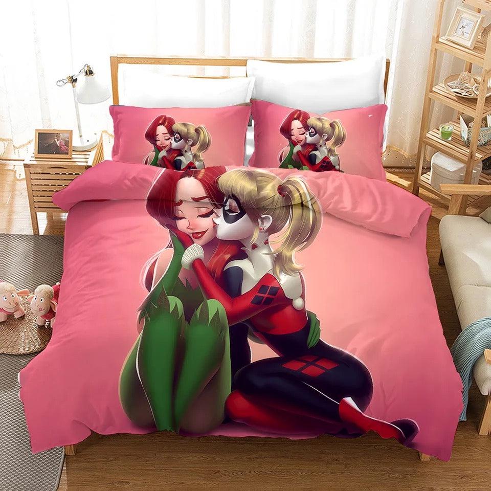 Birds Of Prey Harley Quinn  #11 Duvet Cover Quilt Cover Pillowcase Bedding Set Bed Home Bedroom Decor