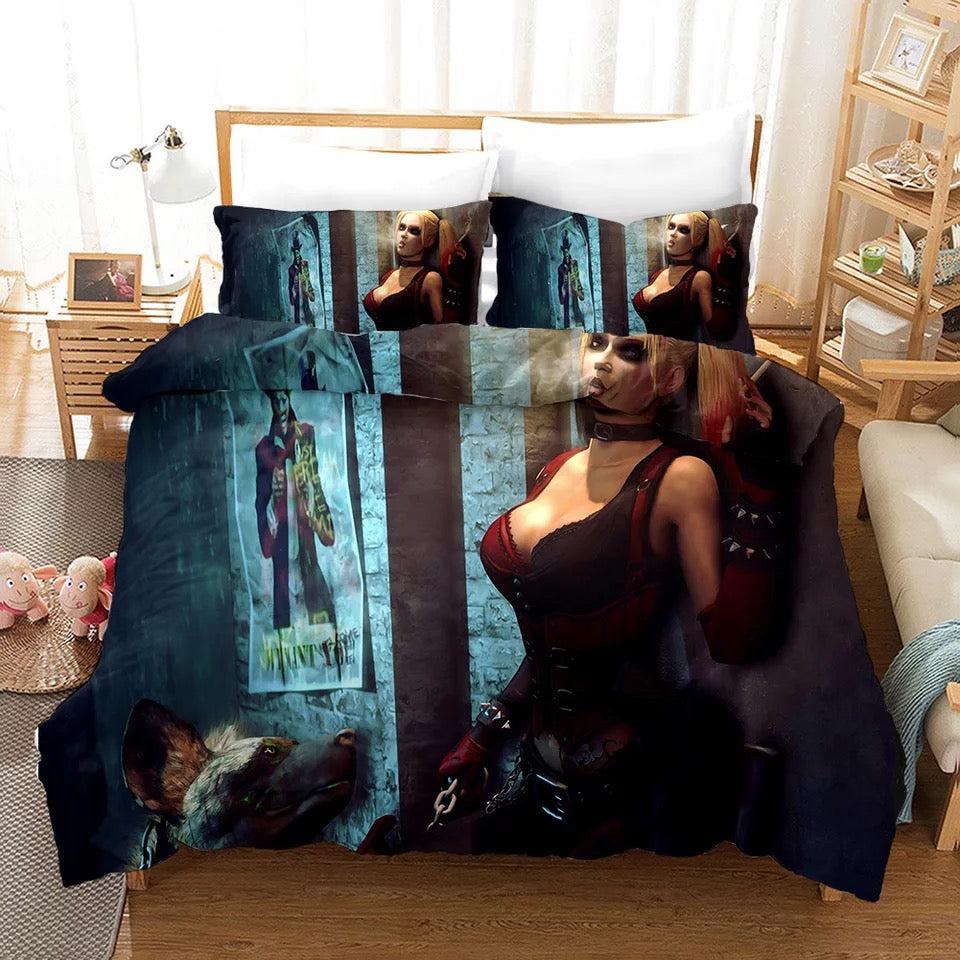 Birds Of Prey Harley Quinn  #8 Duvet Cover Quilt Cover Pillowcase Bedding Set Bed Home Bedroom Decor