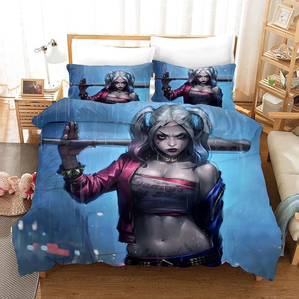 Birds Of Prey Harley Quinn  #14 Duvet Cover Quilt Cover Pillowcase Bedding Set Bed Home Bedroom Decor