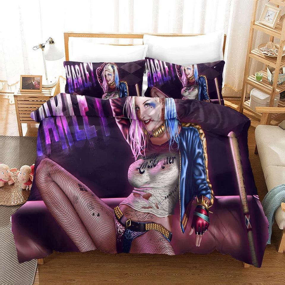 Birds Of Prey Harley Quinn  #17 Duvet Cover Quilt Cover Pillowcase Bedding Set Bed Home Bedroom Decor