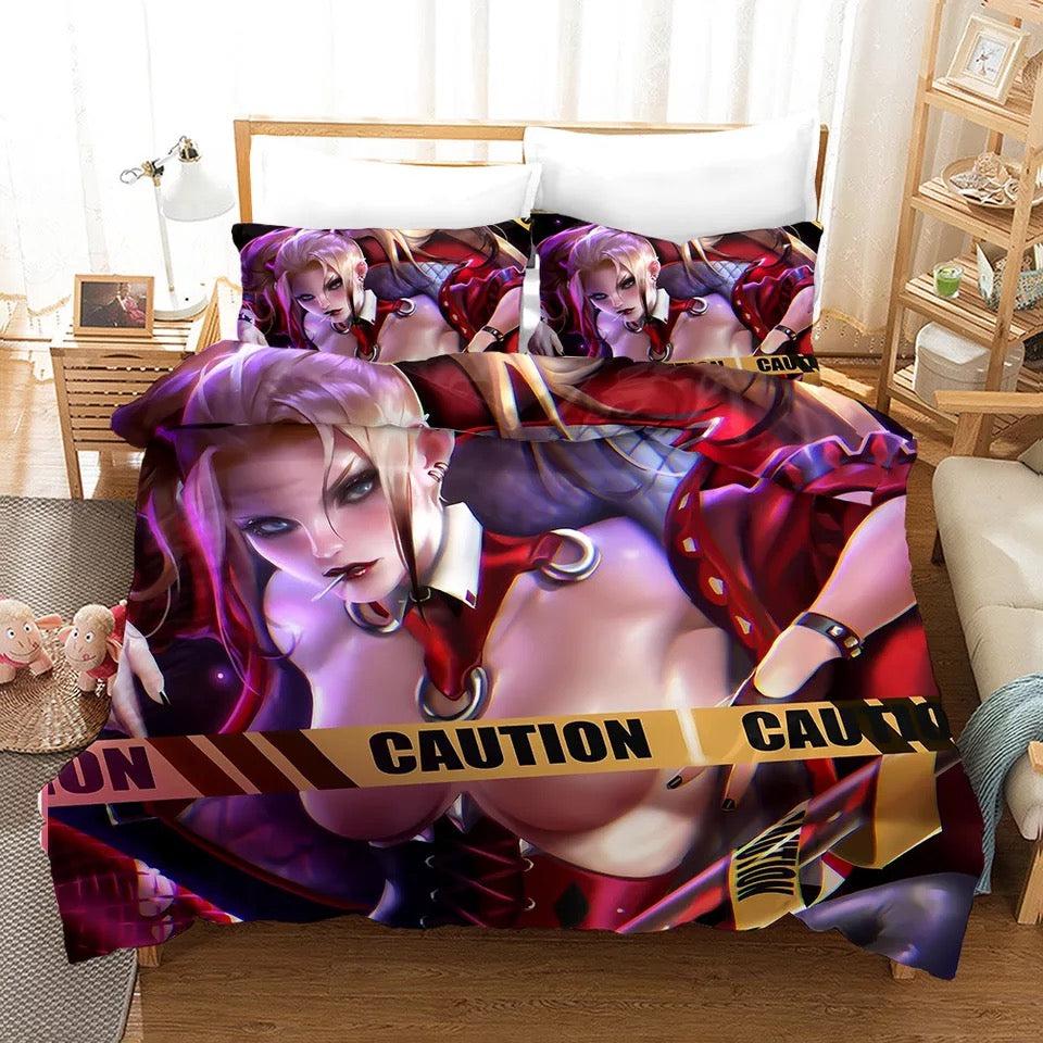 Birds Of Prey Harley Quinn  #10 Duvet Cover Quilt Cover Pillowcase Bedding Set Bed Home Bedroom Decor