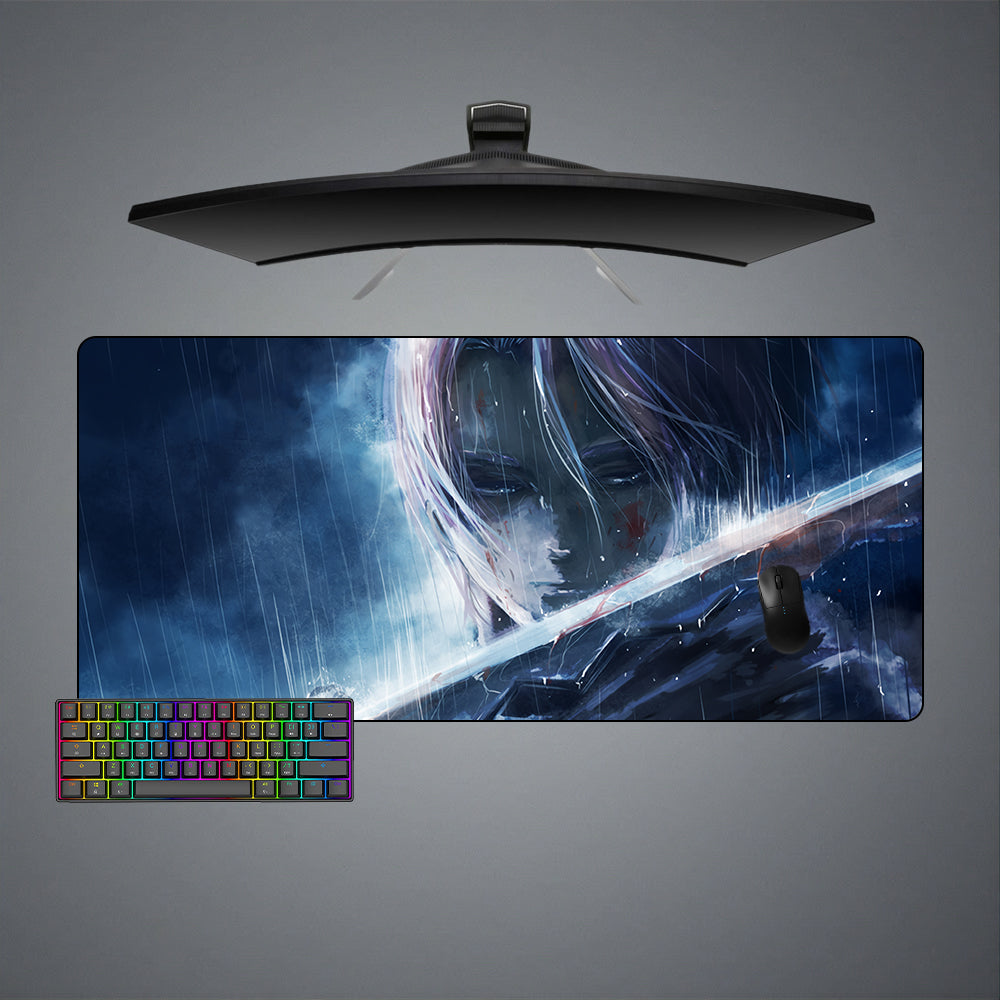 Allleftout Gilthunder Rain Design Gaming Mouse Pad, Computer Desk Mat