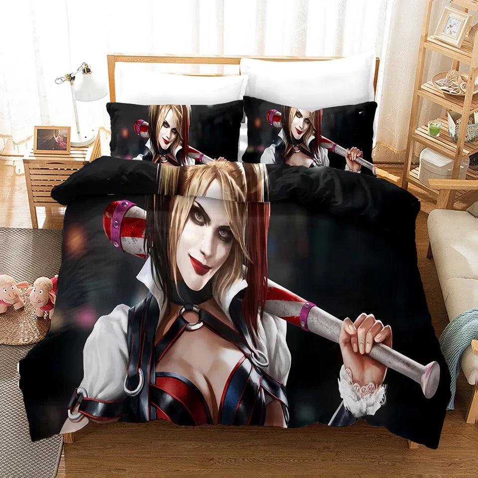 Birds Of Prey Harley Quinn  #34 Duvet Cover Quilt Cover Pillowcase Bedding Set Bed Home Bedroom Decor