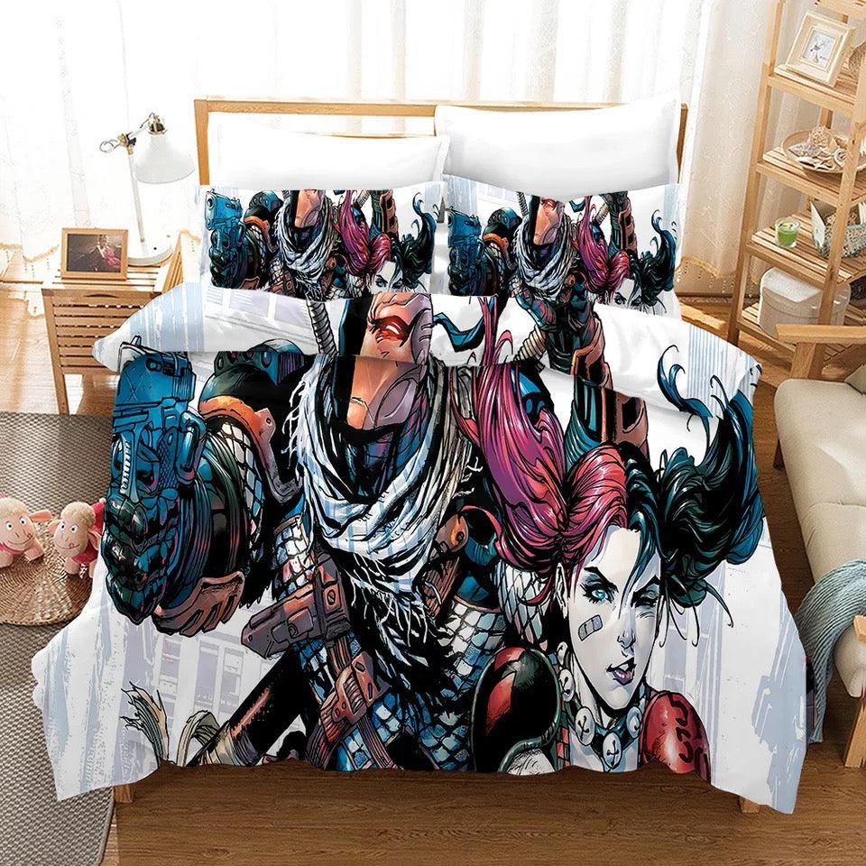 Birds Of Prey Harley Quinn  #22 Duvet Cover Quilt Cover Pillowcase Bedding Set Bed Home Bedroom Decor