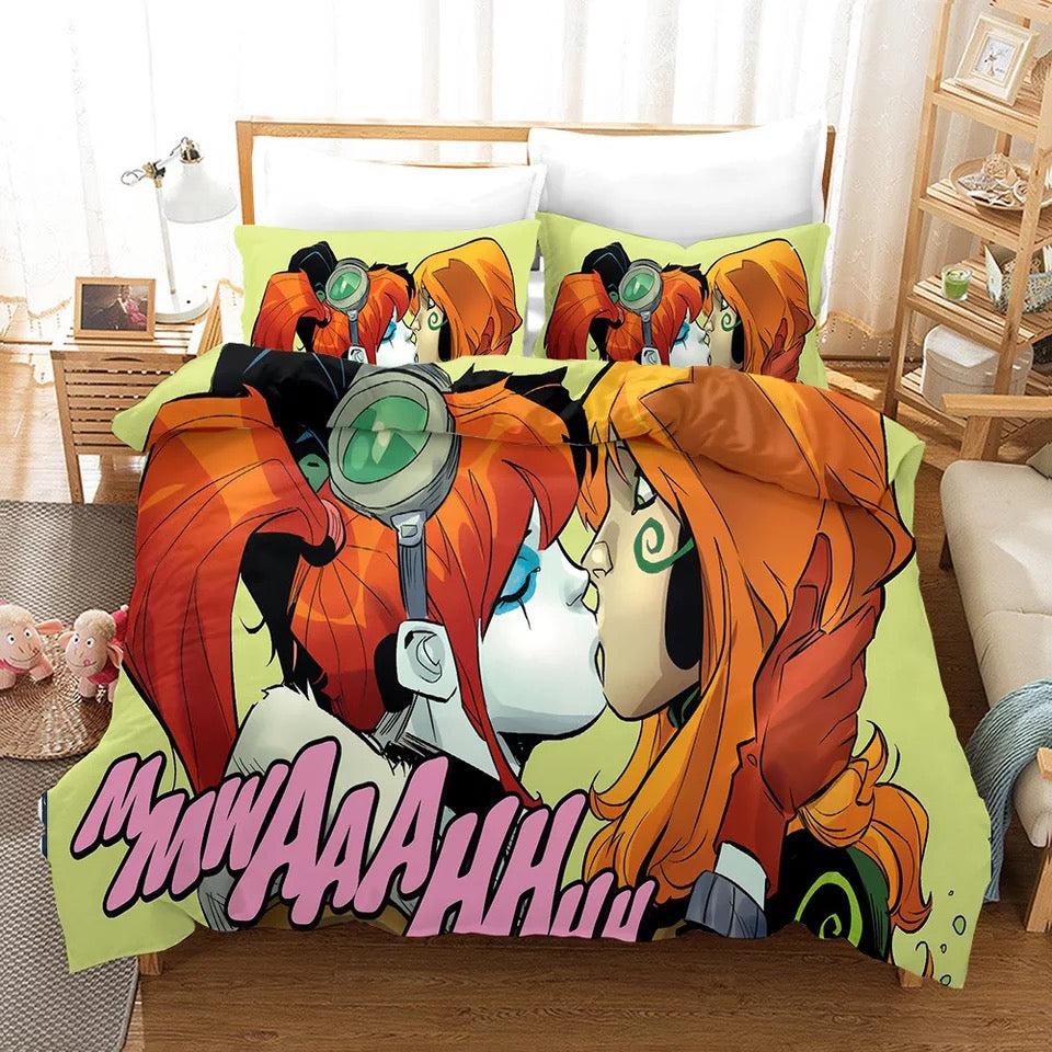 Birds Of Prey Harley Quinn  #29 Duvet Cover Quilt Cover Pillowcase Bedding Set Bed Home Bedroom Decor