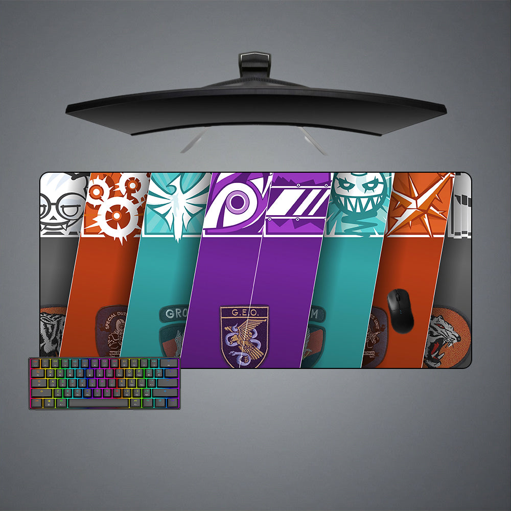 Allleftout Siege Special Forces Design Gaming Mouse Pad, Computer Desk Mat