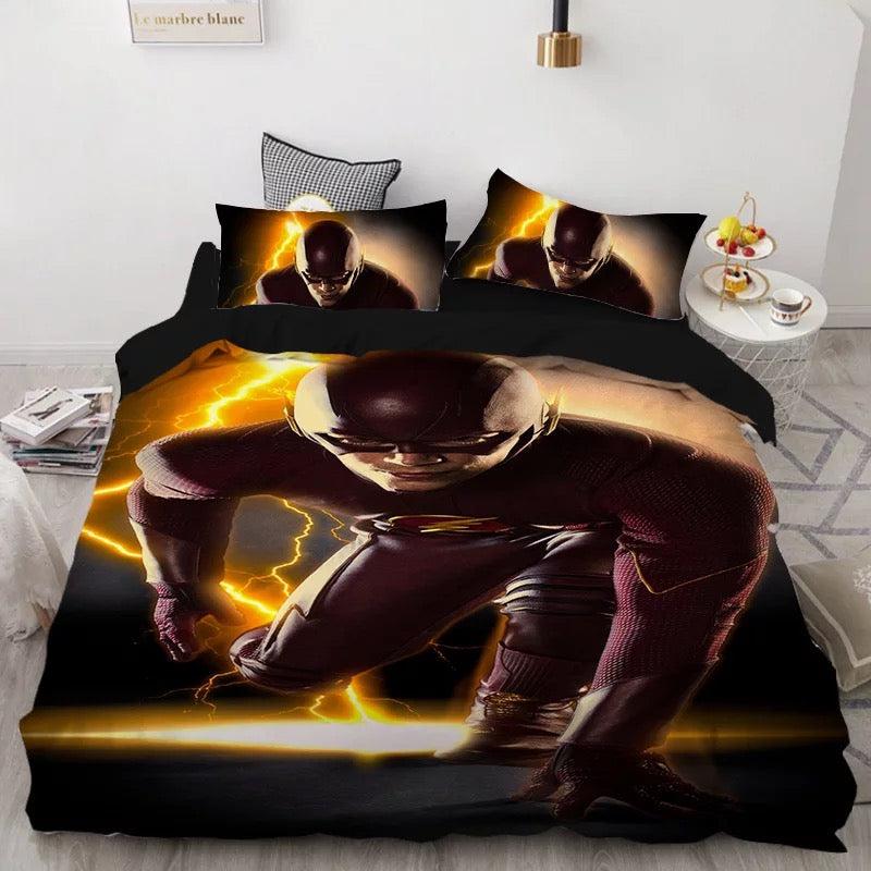 The Flash Barry Allen  #15 Duvet Cover Quilt Cover Pillowcase Bedding Set Bed Home Decor