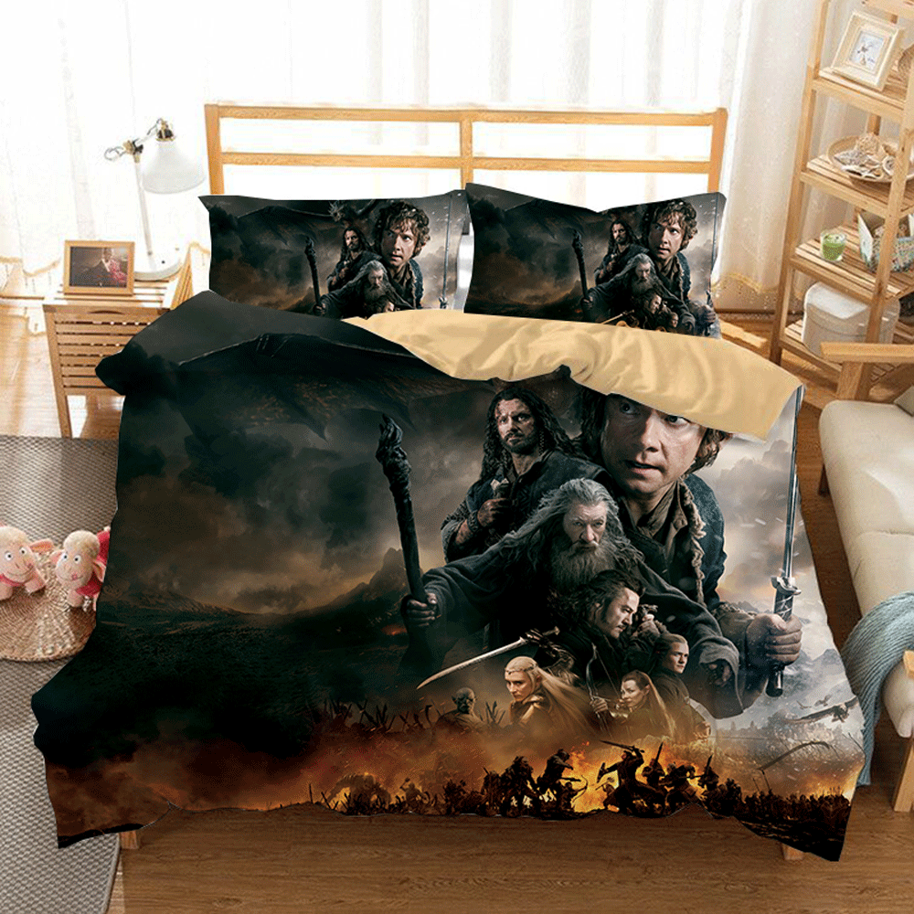 The Lord Of The Rings  #2 Duvet Cover Quilt Cover Pillowcase Bedding Set Bed