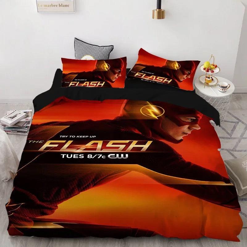 The Flash Barry Allen  #17 Duvet Cover Quilt Cover Pillowcase Bedding Set Bed Home Decor