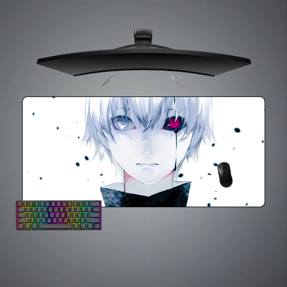 Allleftout Ken Kaneki Eyes Design Gaming Mouse Pad, Computer Desk Mat