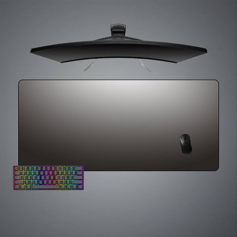 Allleftout Gradient Gray Design Gaming Mouse Pad, Computer Desk Mat