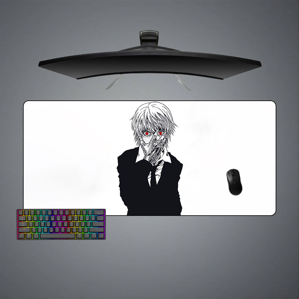 Allleftout Kurapika Red Eyes Design Gaming Mouse Pad, Computer Desk Mat
