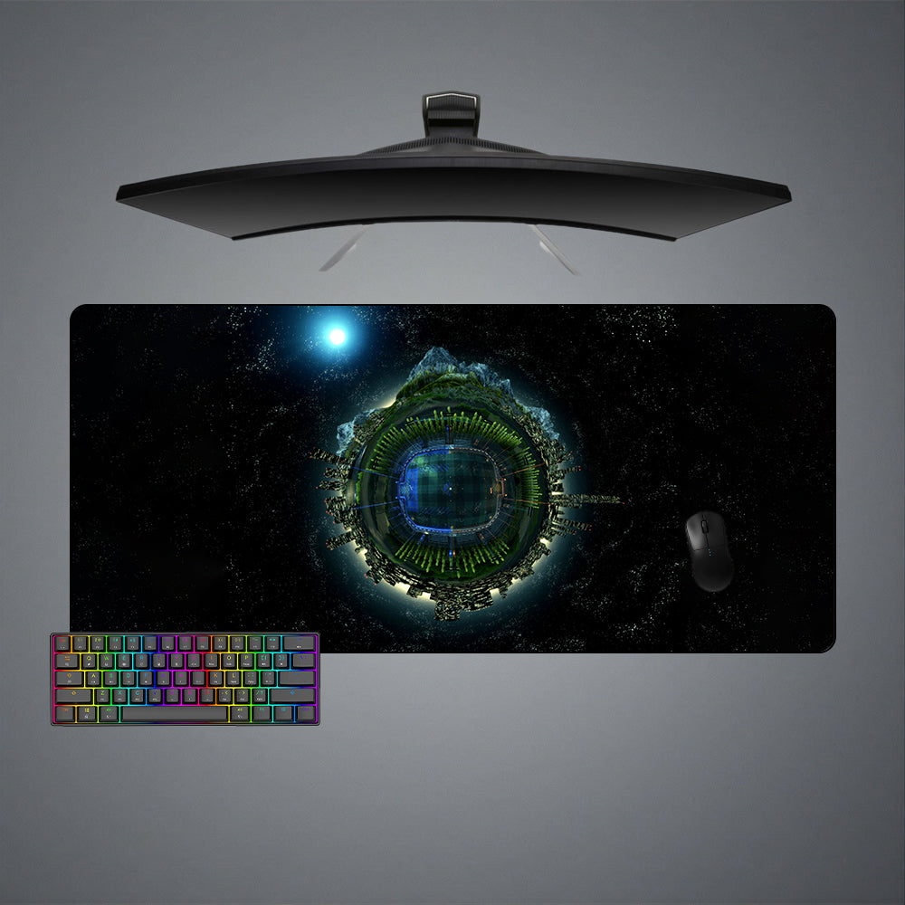 Allleftout Rocket League Arena Design Gaming Mouse Pad, Computer Desk Mat