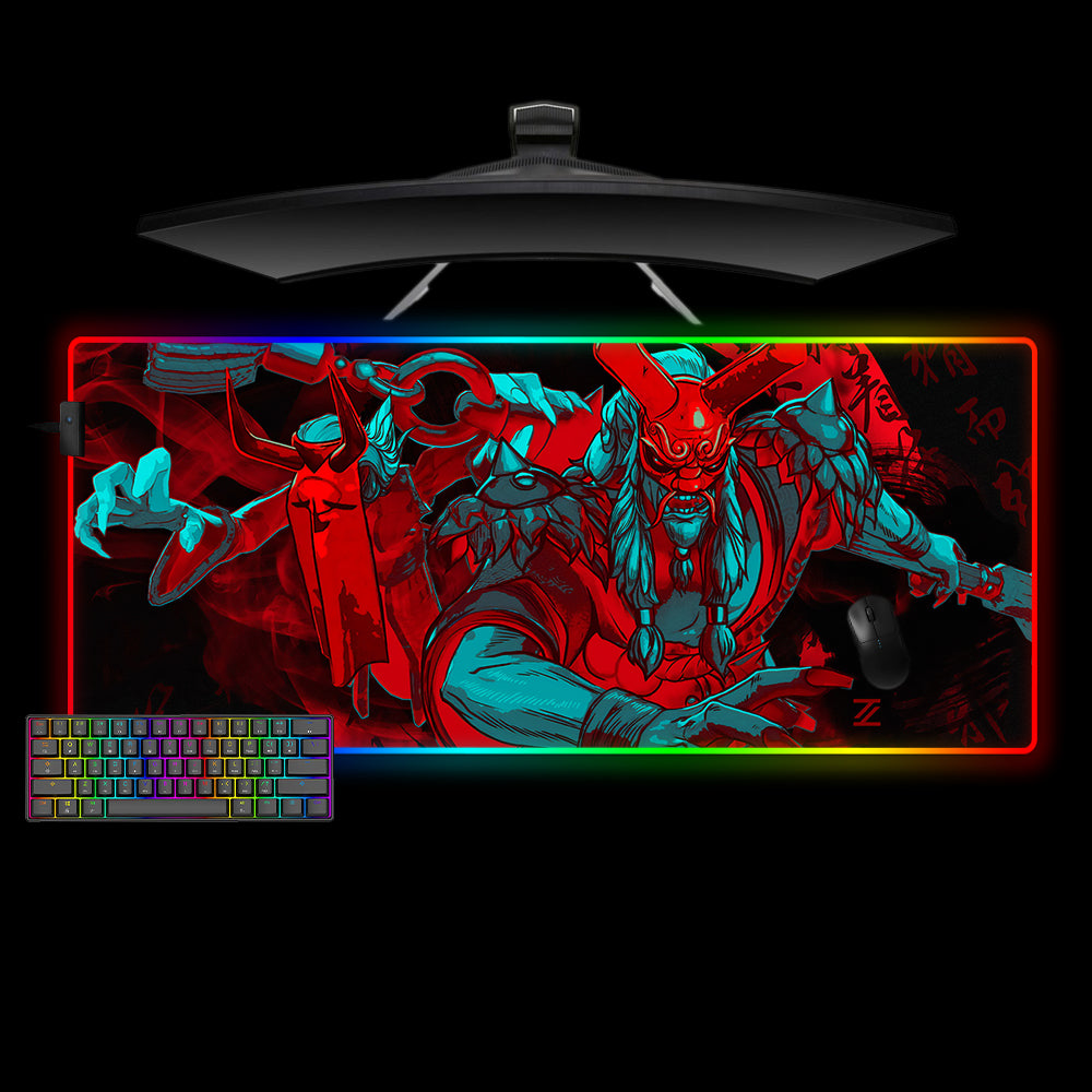 Allleftout Dota 2 Grimstroke Design M-Xxl Size Rgb Gaming Mouse Pad, Computer Desk Mat