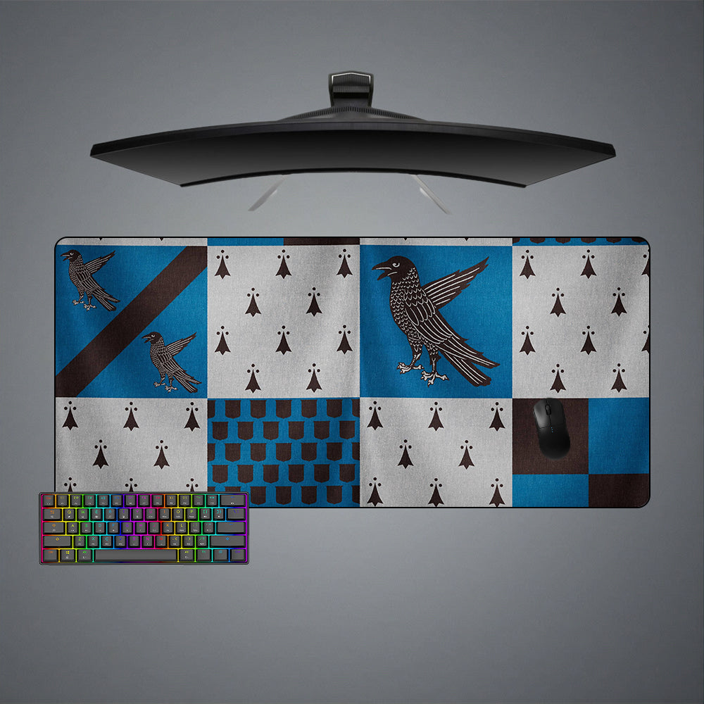 Allleftout Ravenclaw Flag Design M-Xxl Size Gaming Mouse Pad, Computer Desk Mat