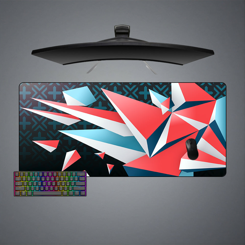 Allleftout Counter-Strike Point Disarray Design M-Xxl Size Gaming Mouse Pad, Computer Desk Mat
