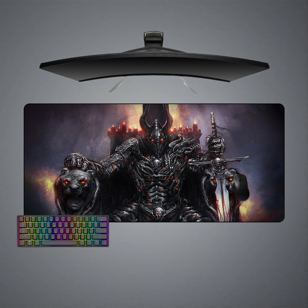 Allleftout Dark Knight Design M-Xxl Size Gaming Mouse Pad, Computer Desk Mat