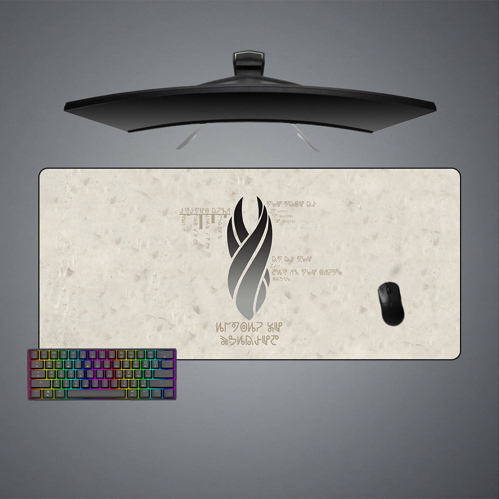 Allleftout Dead Space Dark Marker Design M-Xxl Size Gaming Mouse Pad, Computer Desk Mat
