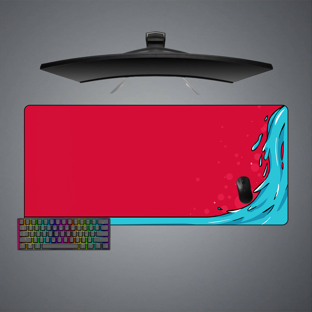 Allleftout Counter-Strike Water Elemental Design M-Xxl Size Gaming Mouse Pad, Computer Desk Mat