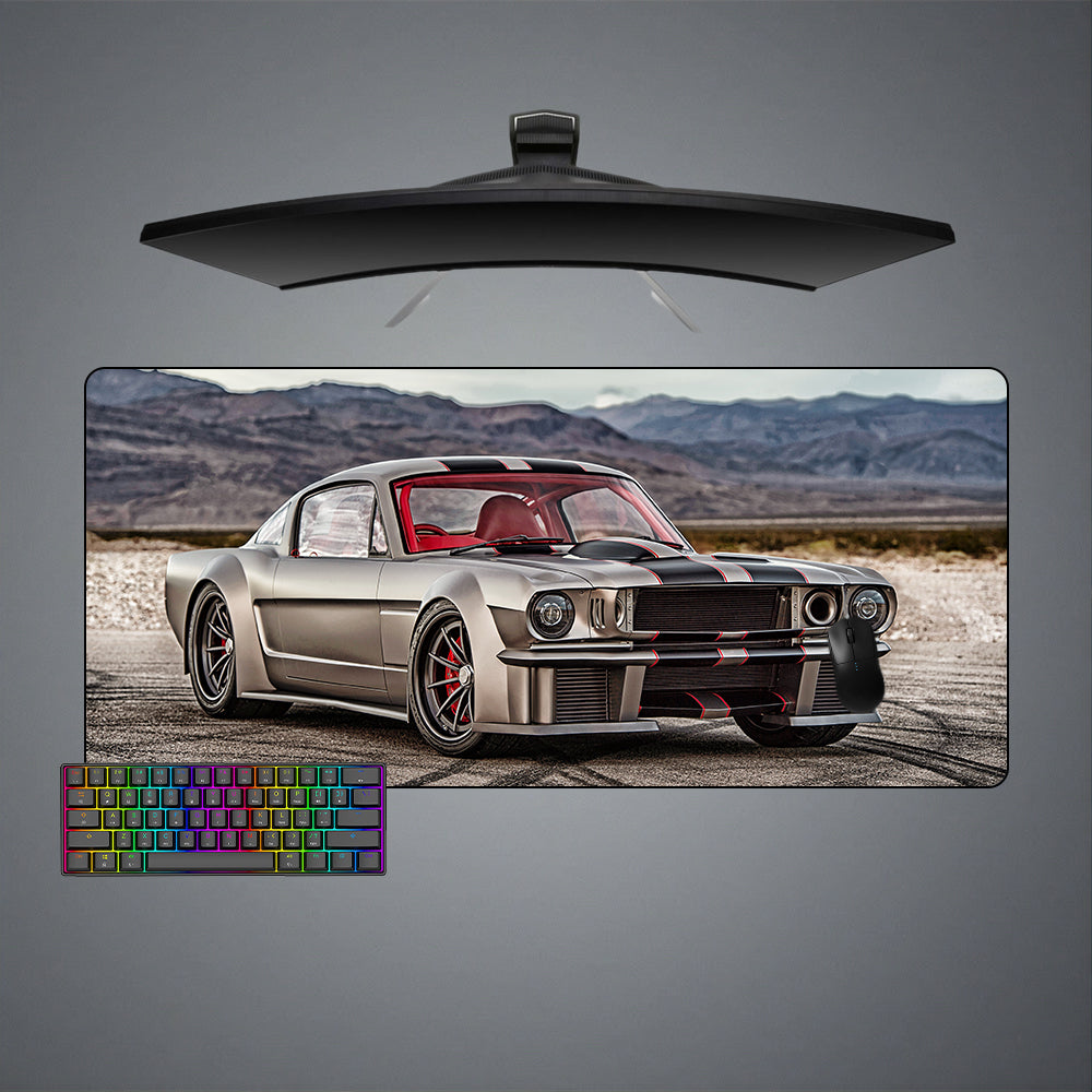 Allleftout Mustang Design M-Xxl Size Gaming Mouse Pad, Computer Desk Mat