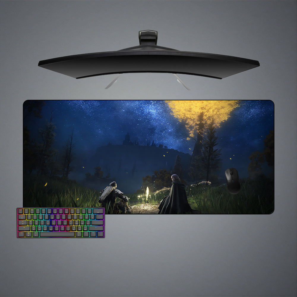 Allleftout Elden Ring Night Design M-Xxl Size Gaming Mouse Pad, Computer Desk Mat